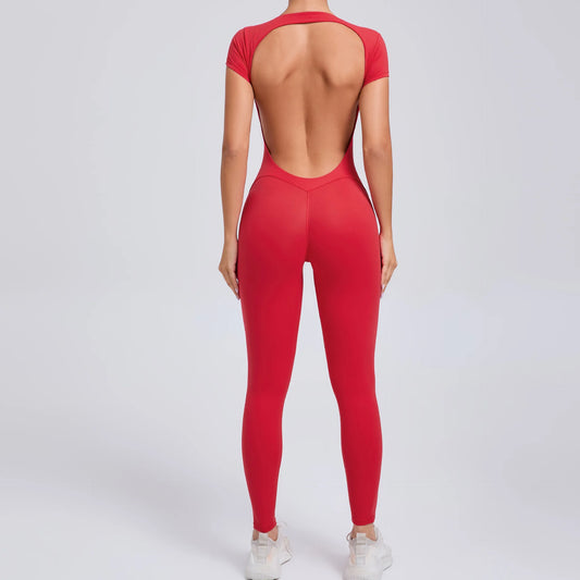 The Elena Open-Back Jumpsuit